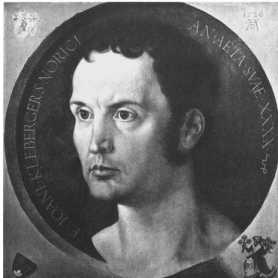 Abb.[1]: Bildnis Kleebergs, gemalt von ... din