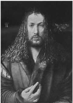 Tafel [1]: Albrecht Dürers Selbstbildnis ... aus