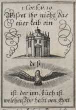 Figur-Sprüche, beginnend mit Heb. XIII....