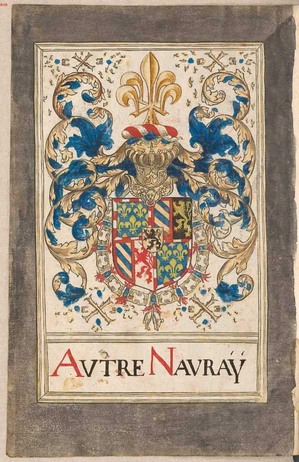 Wappen mit Wortdevise des 1. ... aus