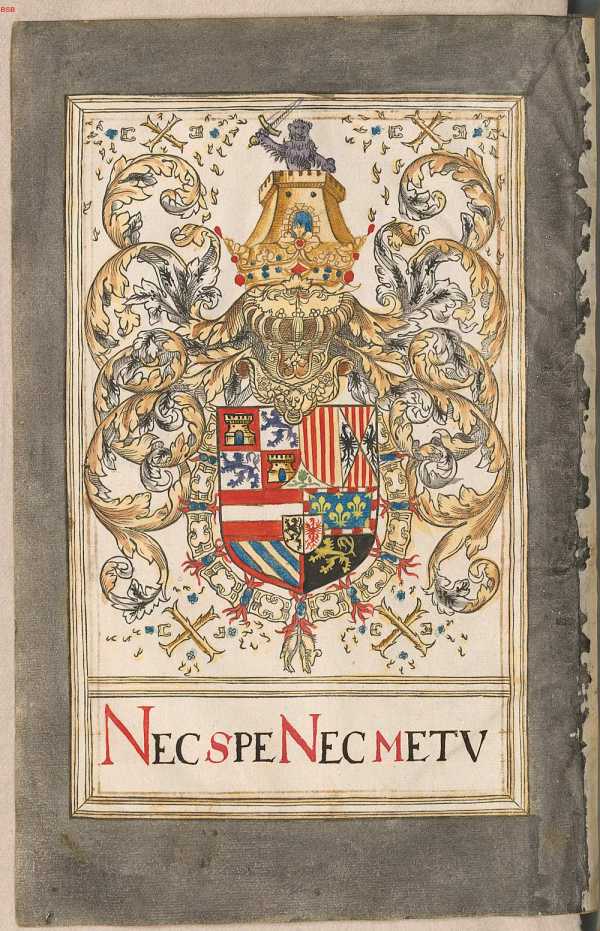 Wappen und Wortdevise des 6. ... aus
