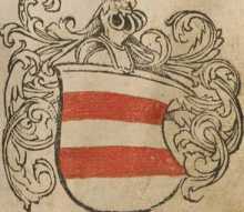 Familienwappen von Grafen und Herren üb...