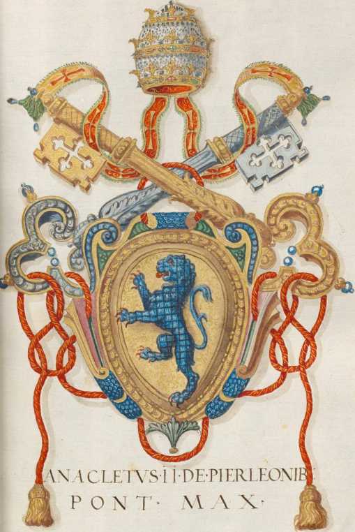 Papst Anaklet II. Wappen (42r ... from