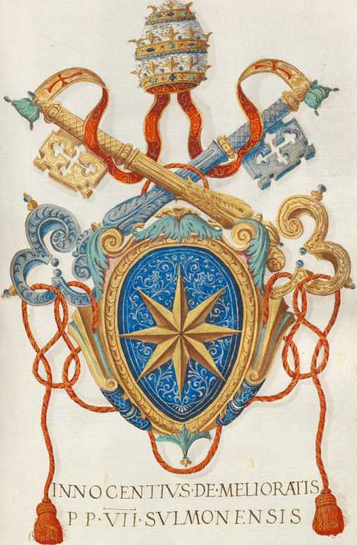 Papst Innozenz VII. Wappen (41r )
