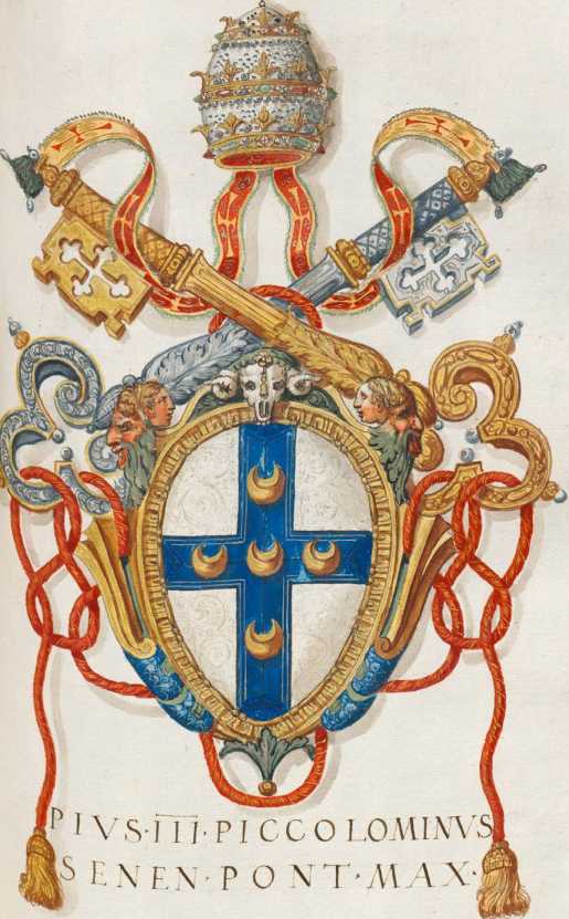 Papst Pius III. Wappen (213r )
