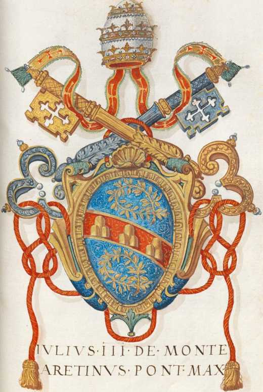 Papst Julius III. Wappen (378r )
