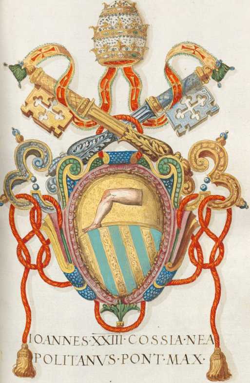 Papst Johannes XXIII. (Gegenpapst). Wappen ... from
