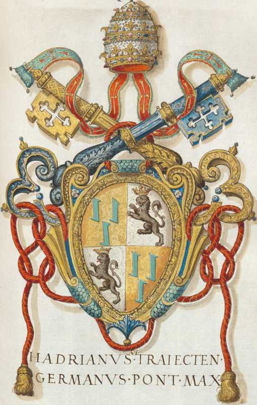 Papst Hadrian VI. Wappen din
