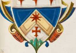 Familienwappen kleinerer venezianischer ...
