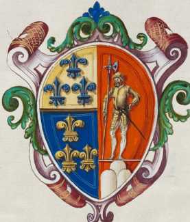 Familienwappen kleinerer Adelshäuser von Ancona ... aus