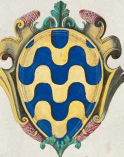 Familienwappen kleinerer Adelshäuser von Ancona ... aus