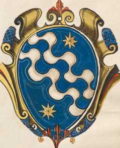 Familienwappen kleinerer Adelshäuser vo...