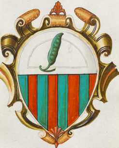 Familienwappen kleinerer Adelshäuser vo...