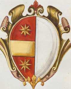 Familienwappen kleinerer Adelshäuser vo...