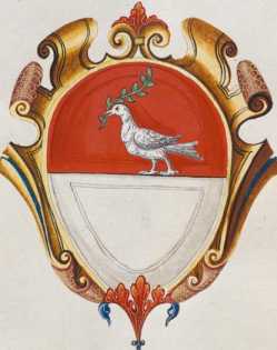 Familienwappen kleinerer Adelshäuser vo...