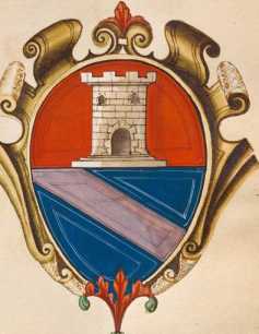 Familienwappen kleinerer Adelshäuser vo...