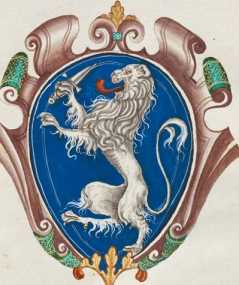 Familienwappen kleinerer Adelshäuser vo...