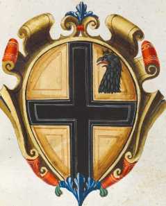Familienwappen kleinerer Adelshäuser vo...