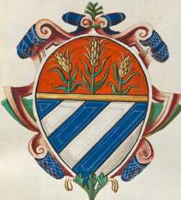 Familienwappen kleinerer Adelshäuser vo...