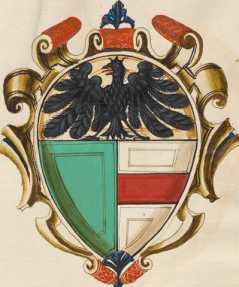 Familienwappen kleinerer Adelshäuser vo...
