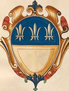 Familienwappen kleinerer Adelshäuser vo...