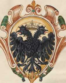 Familienwappen kleinerer Adelshäuser vo...