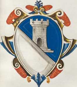 Familienwappen kleinerer Adelshäuser vo...