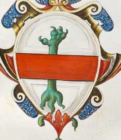 Familienwappen kleinerer Adelshäuser vo...