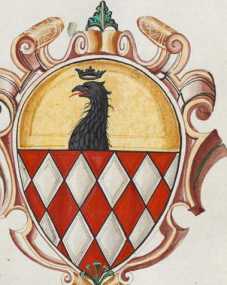 Familienwappen kleinerer Adelshäuser vo...