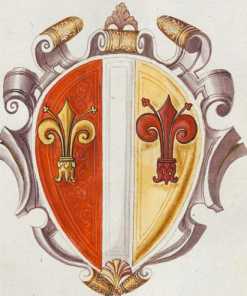 Familienwappen kleinerer Adelshäuser vo...