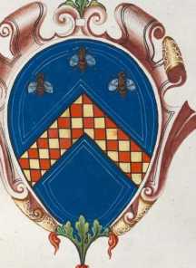 Familienwappen kleinerer Adelshäuser vo...