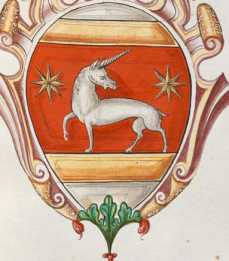 Familienwappen kleinerer Adelshäuser vo...