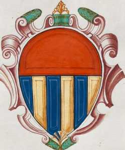 Familienwappen kleinerer Adelshäuser vo...