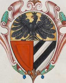 Familienwappen kleinerer Adelshäuser vo...