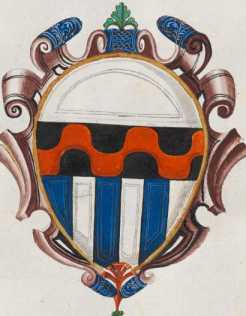 Familienwappen kleinerer Adelshäuser vo...