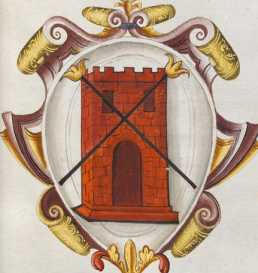 Familienwappen kleinerer Adelshäuser vo...