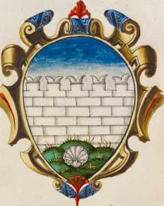 Familienwappen kleinerer Adelshäuser vo...