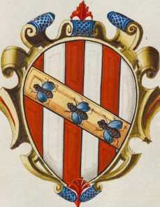 Familienwappen kleinerer Adelshäuser vo...