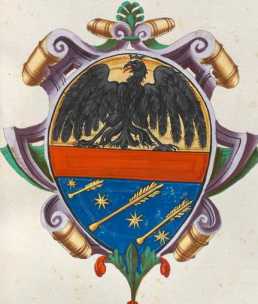 Familienwappen kleinerer Adelshäuser vo...