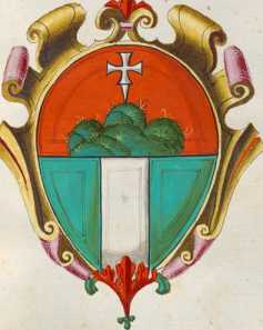 Familienwappen kleinerer Adelshäuser vo...