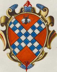Familienwappen kleinerer Adelshäuser vo...