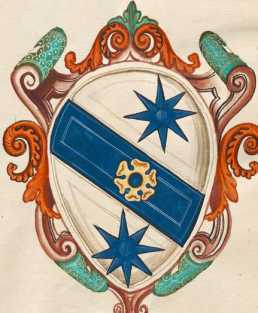 Familienwappen kleinerer Adelshäuser vo...