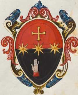 Familienwappen kleinerer Adelshäuser vo...