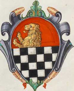 Familienwappen kleinerer Adelshäuser vo...