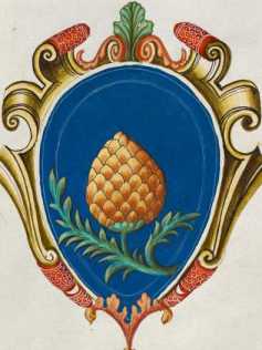 Familienwappen kleinerer Adelshäuser vo...