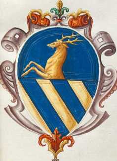 Familienwappen kleinerer Adelshäuser vo...