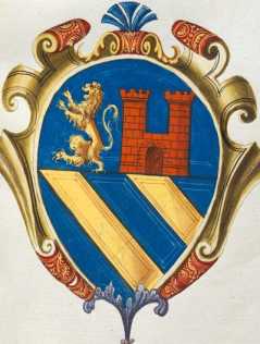 Familienwappen kleinerer Adelshäuser vo...