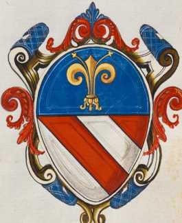 Familienwappen kleinerer Adelshäuser vo...