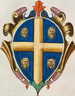 Familienwappen kleinerer Adelshäuser vo...