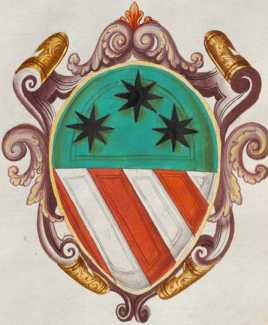 Familienwappen kleinerer Adelshäuser vo...